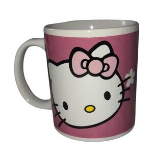 Hello Kitty Kimono Coffee Mug - Pink Floral Design - Sanrio